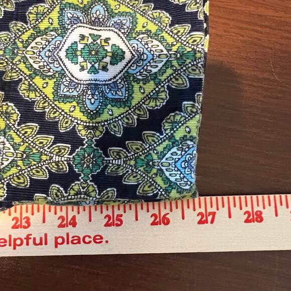 Vera Bradley Corduroy Pull -On Ankle Pants Women’s Size Large Drawstring Boho - Picture 9 of 12